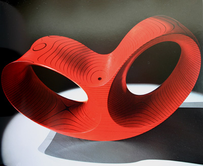 Oh Void 2, 2004, red Corian®