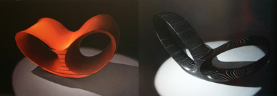Oh Void 2, 2004, red Corian®