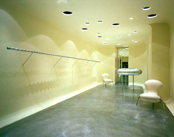 Skoda boutique, Berlin, 1992